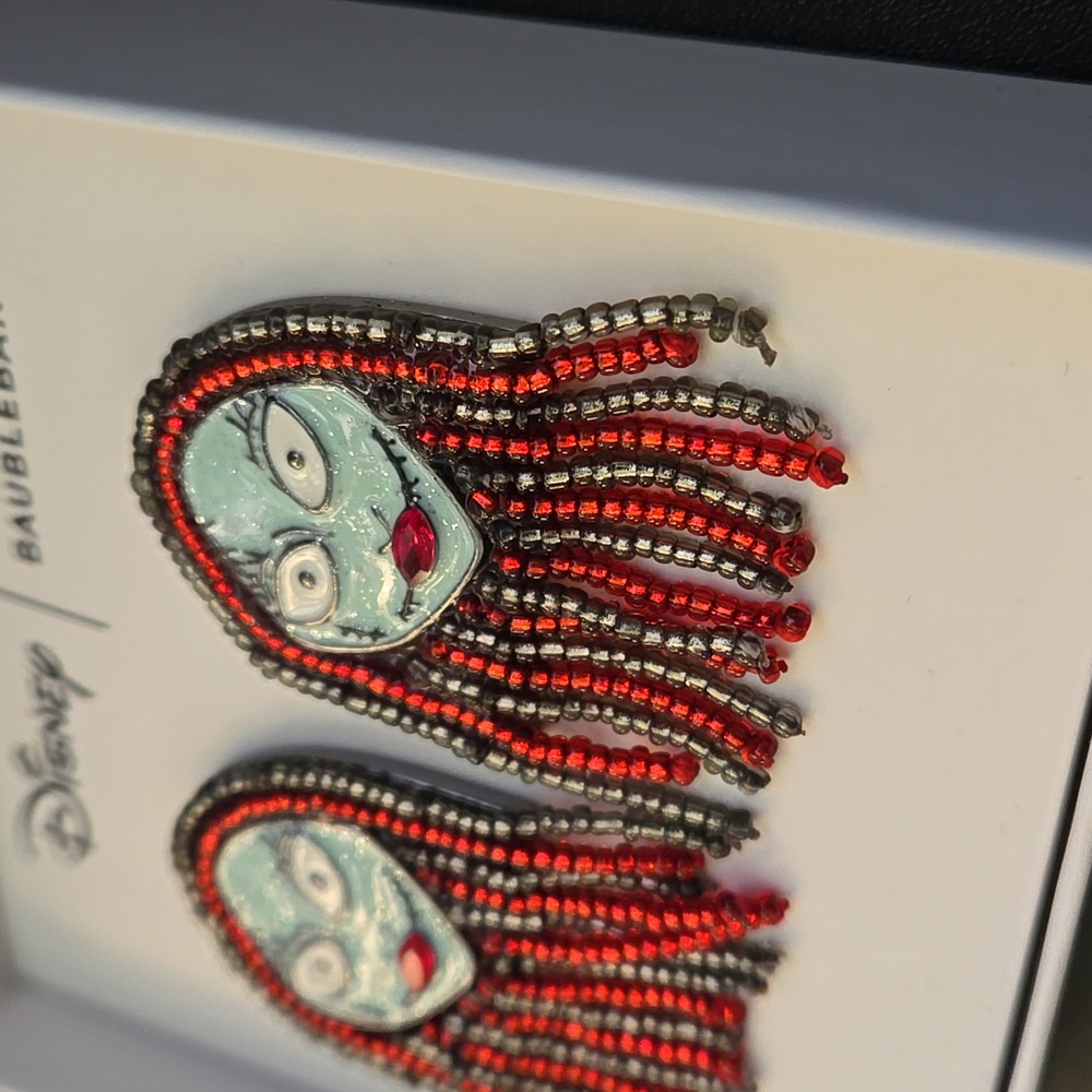BaubleBar x Disney Beaded Earrings, Sally Nightmare Before Christmas, NWT - Picture 6 of 7